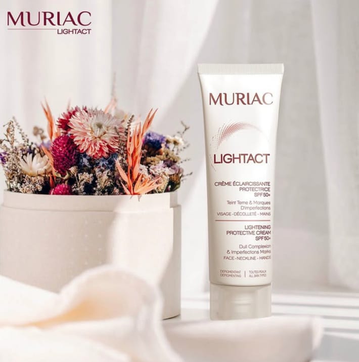 MURIAC LIGHTACT CREME ECLAIRCISSANT SPF50+ 50ML Muriac Note  chat Lire les avis utilisate