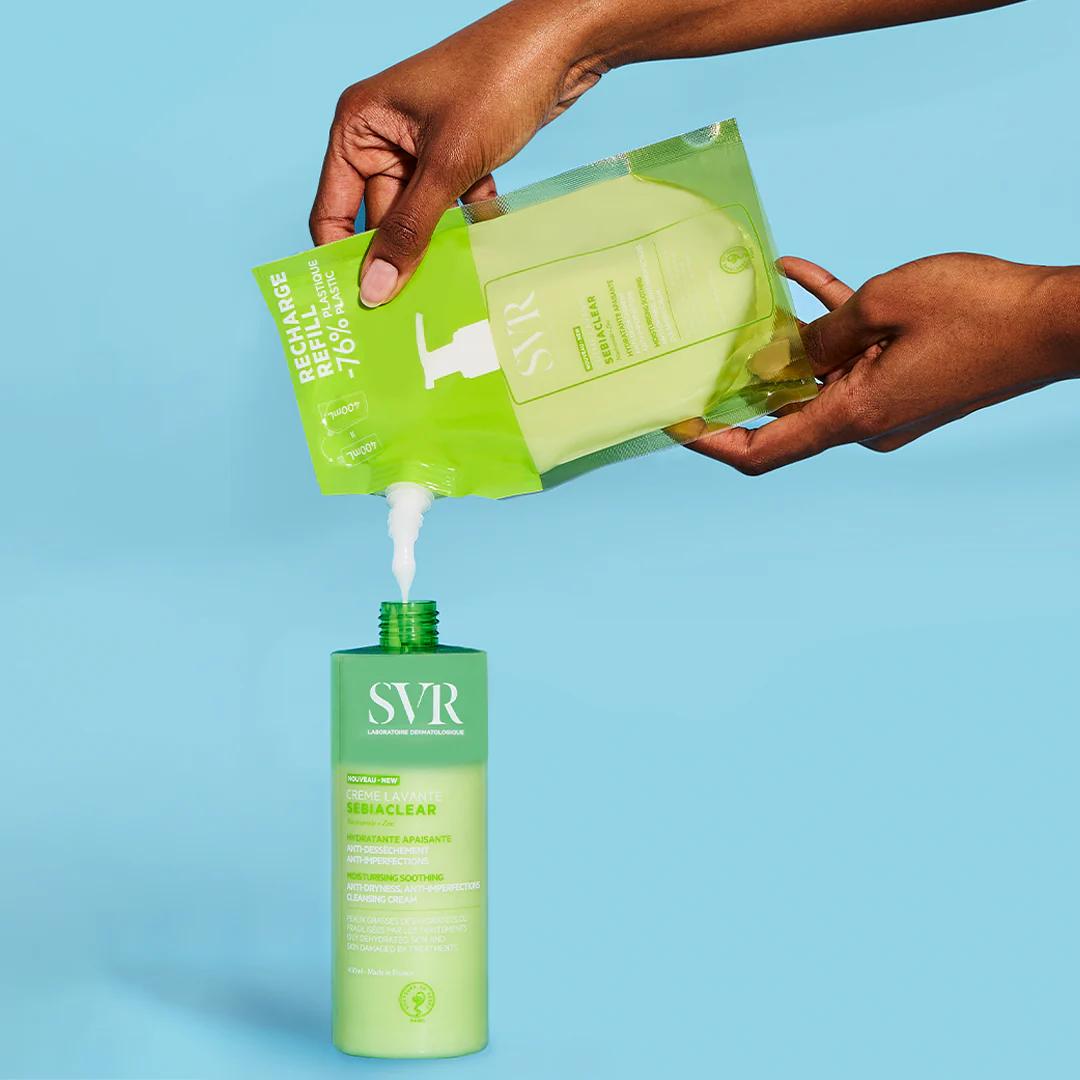 SVR SEBIACLEAR CREME LAVANTE RECHARGE 400ML