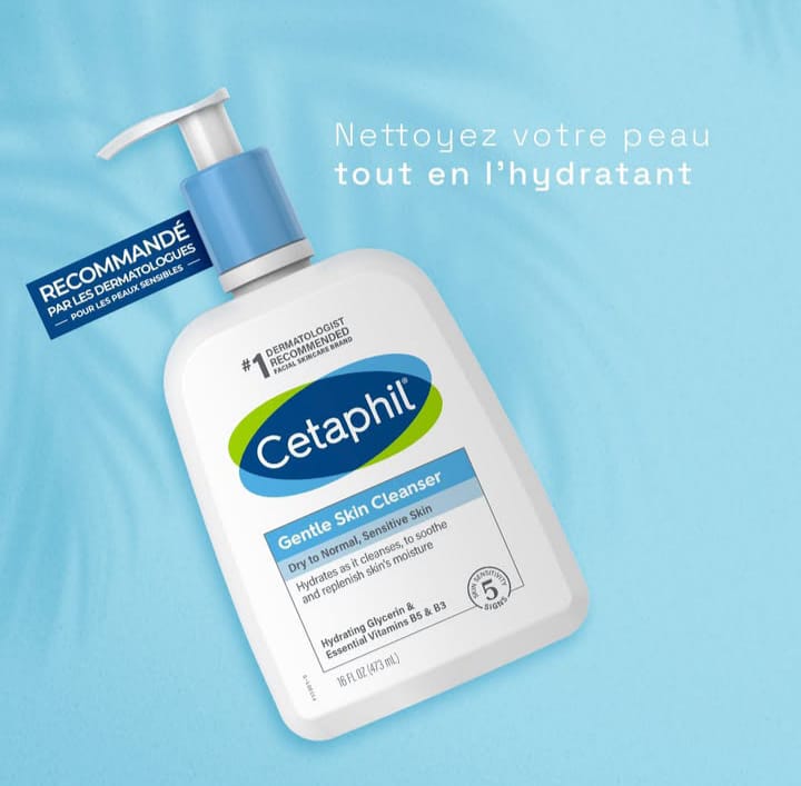 CETAPHIL LOTION NETTOYANTE 500ML