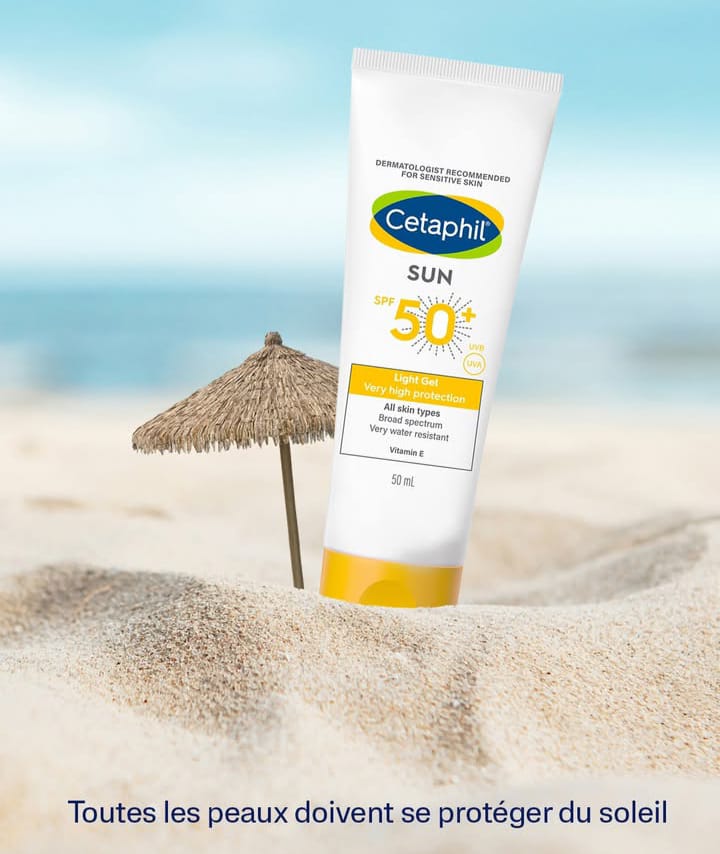CETAPHIL SUN LIGHT GEL SPF50 100ML