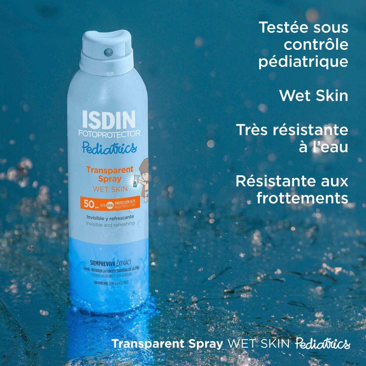 ISDIN PHOTOPROTECTION PEDIATRICS TRANSPARENT SPRAY KIDS SPF50 250ML
