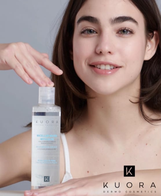 KUORA EAU MICELLAIRE NETTOYANTE À L'ALOE VERA 250ML
