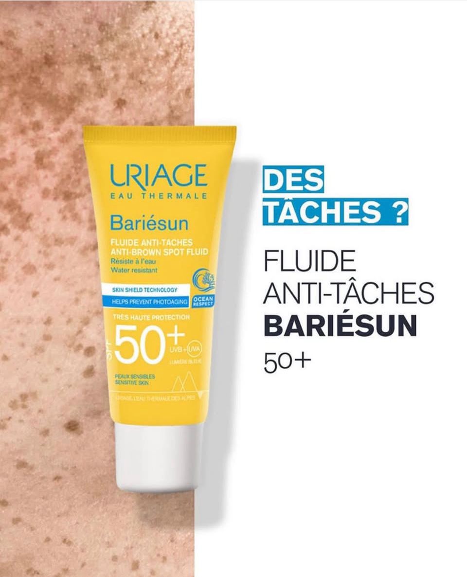 URIAGE BARIESUN FLUIDE ANTI TACHES SPF50+ 40ML