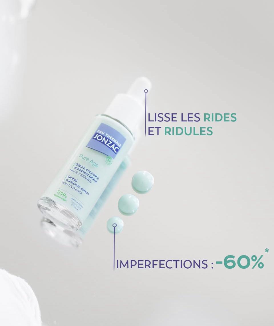 JONZAC PURE AGE SERUM CONCENTRE CORRECTEUR GLOBAL 30 ML