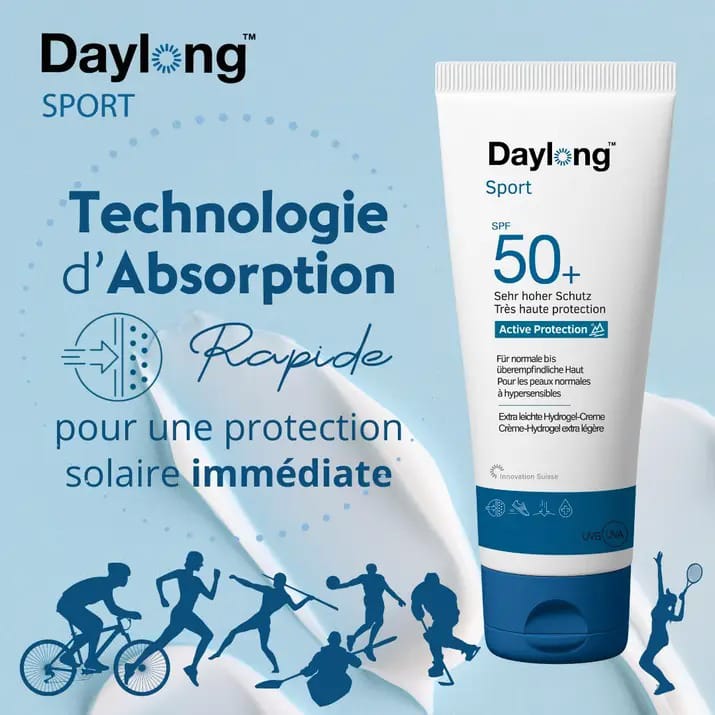 DAYLONG SPORT CREME HYDROGEL EXTRA LEGERE SPF50+ 50ML