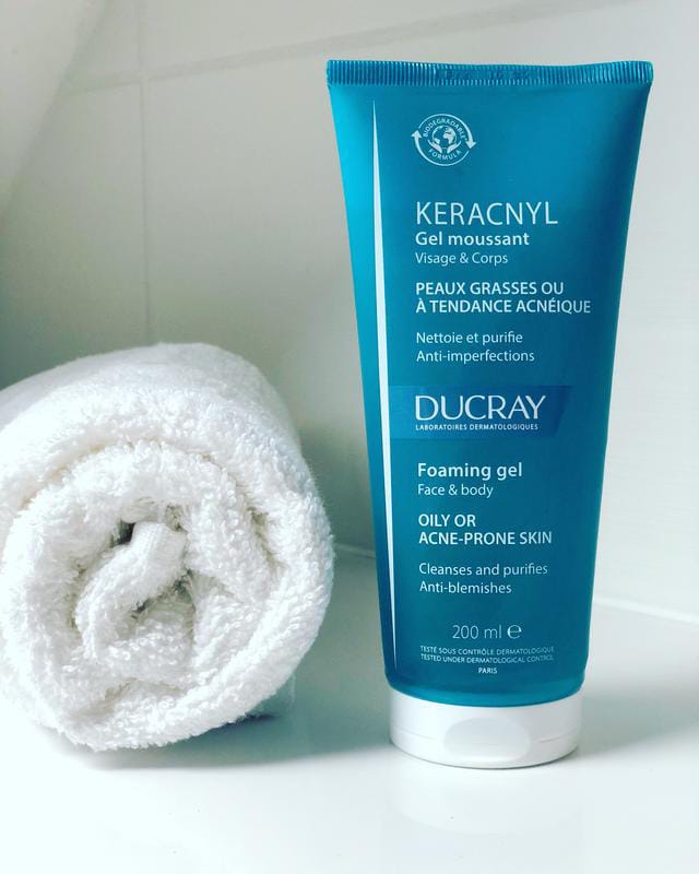 DUCRAY KERACNYL GEL MOUSSANT VISAGE ET CORPS 200ML