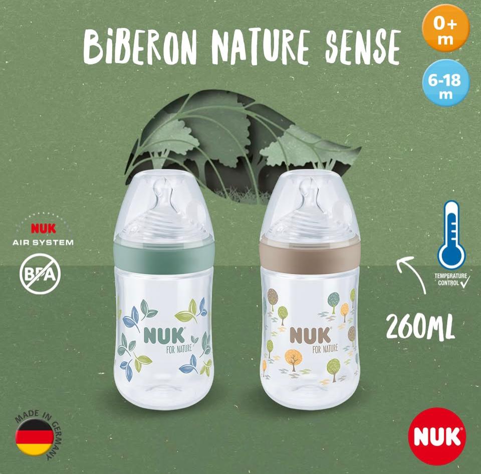 NUK BIBERON FOR NATURE 260 ml