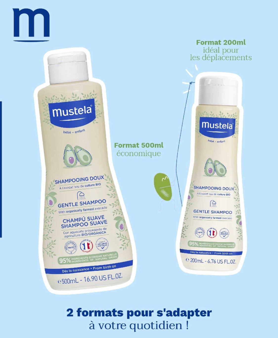 MUSTELA SHAMPOOING BEBE 200ML