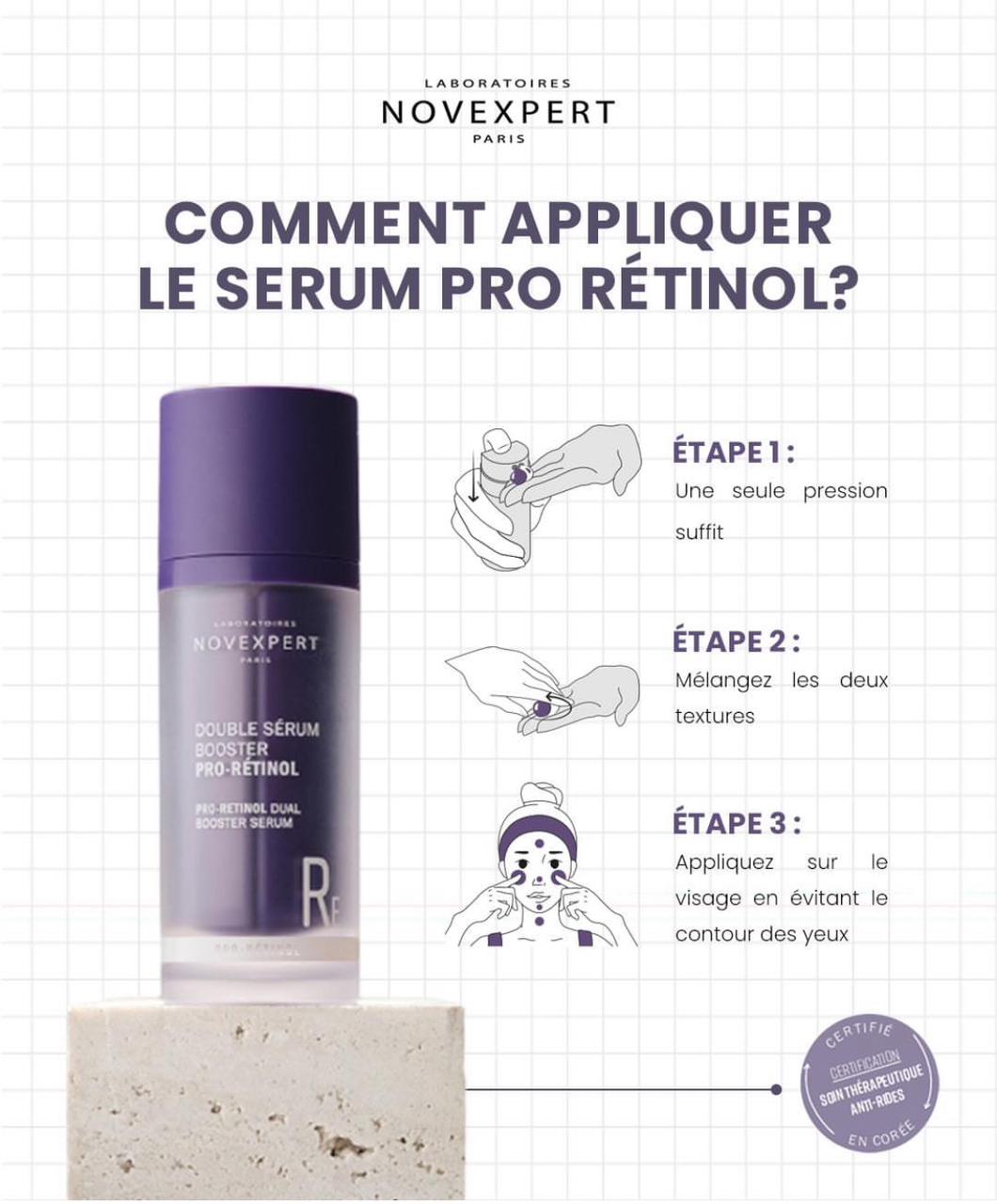 NOVEXPERT DOUBLE SERUM BOOSTER PRO RETINOL 30ML