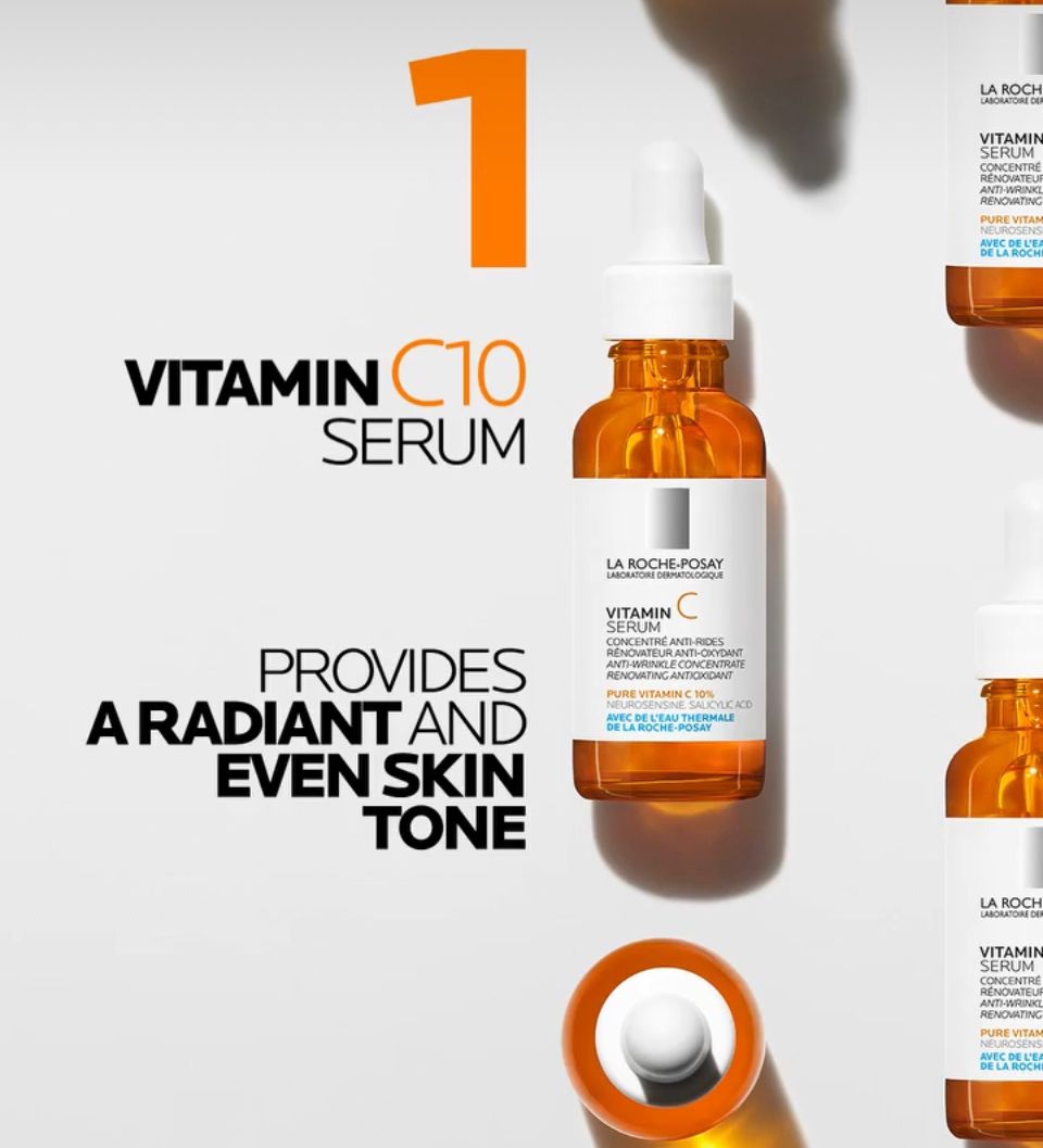 LA ROCHE POSAY PURE VITAMIN C10 SERUM RENOVATEUR ECLAT 30ML