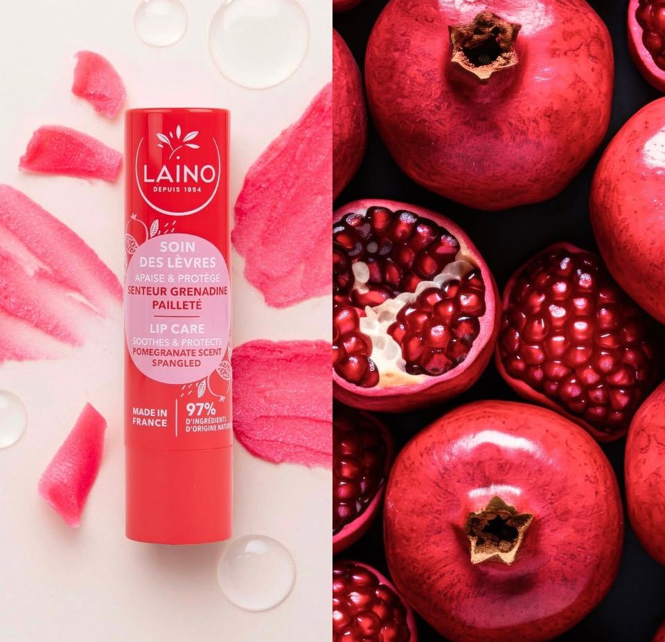 LAINO SOIN DES LEVRES FRAGILISEES GOUT GRENADINE 4G