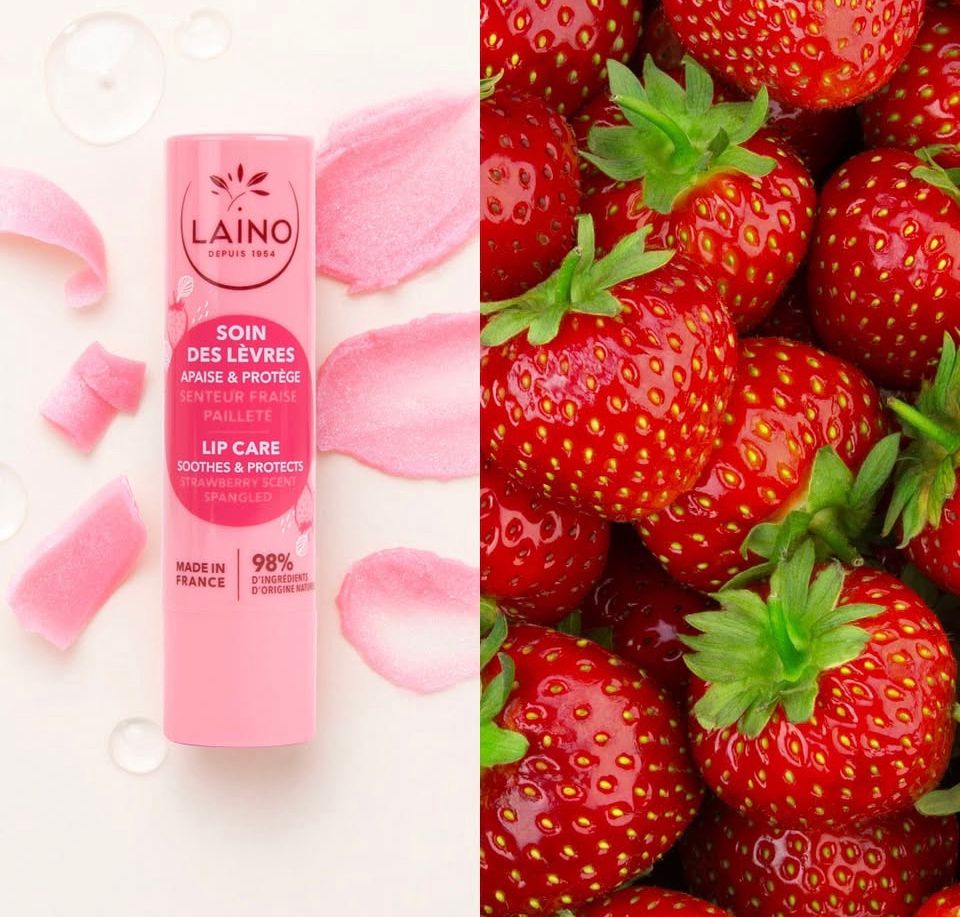 LAINO SOIN DES LEVRES FRAGILISEES GOUT FRAISE 4G