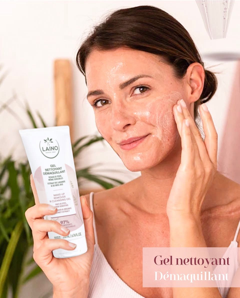 LAINO GEL NETTOYANT DEMAQUILLANT 200ML
