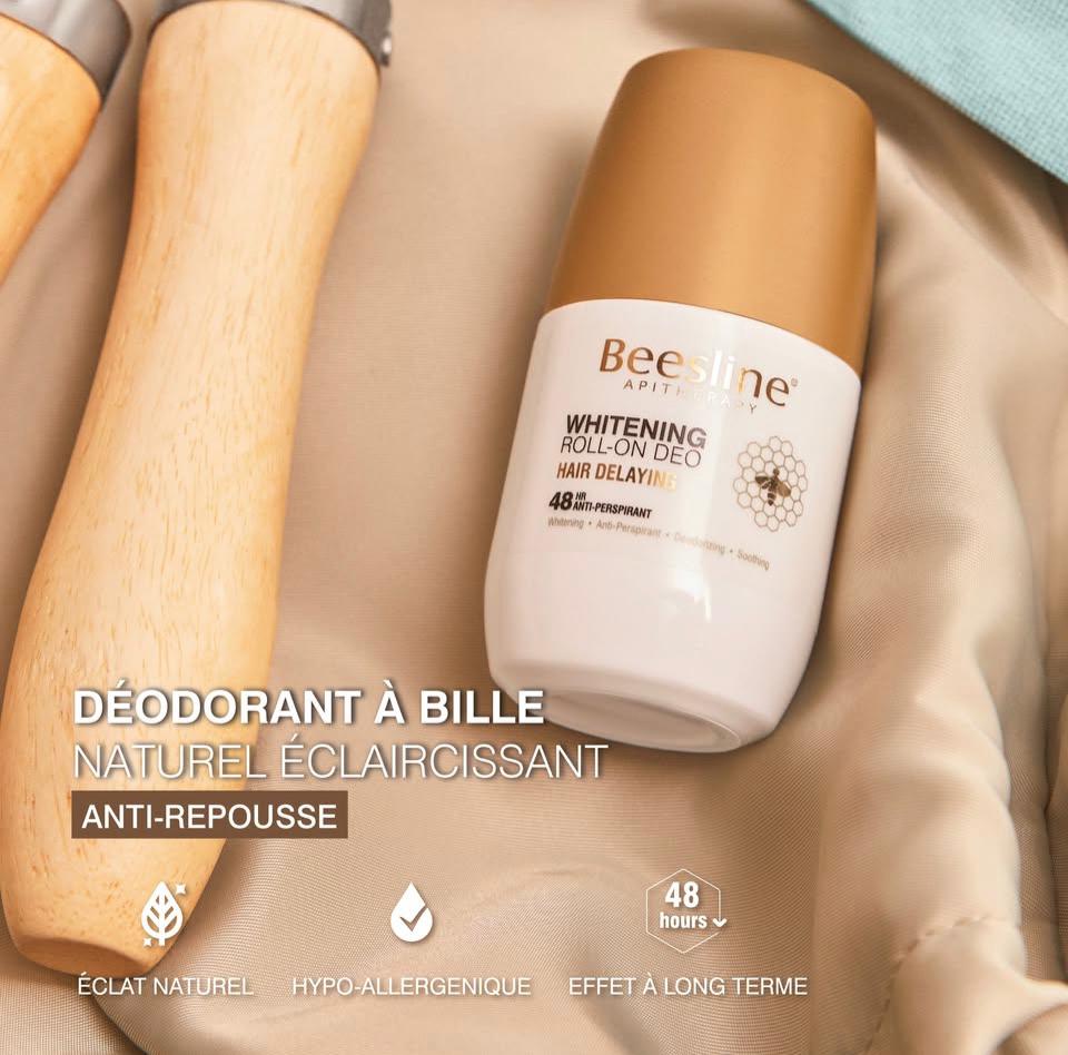 BEESLINE Deodorant Eclaircissant Anti Repousse Roll-On