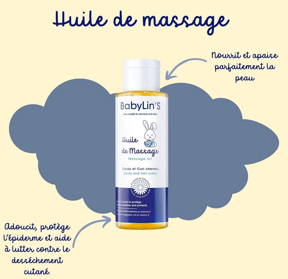 BABYLINS HUILE DE MASSAGE 100ML