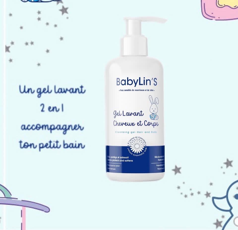 BABYLIN'S GEL LAVANT CHEVEUX ET CORPS 500ML