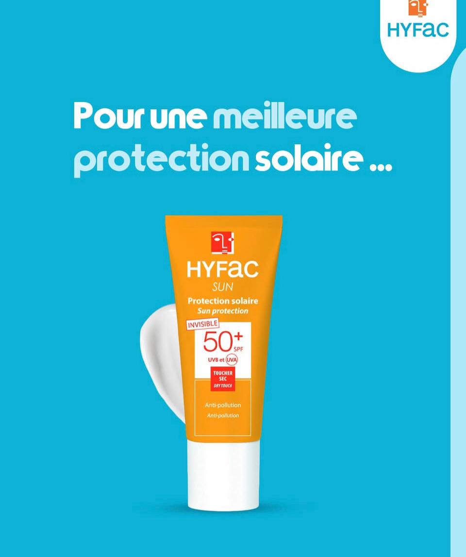 HYFAC SUN PROTECTION SOLAIRE INVISIBLE SPF50 40ML