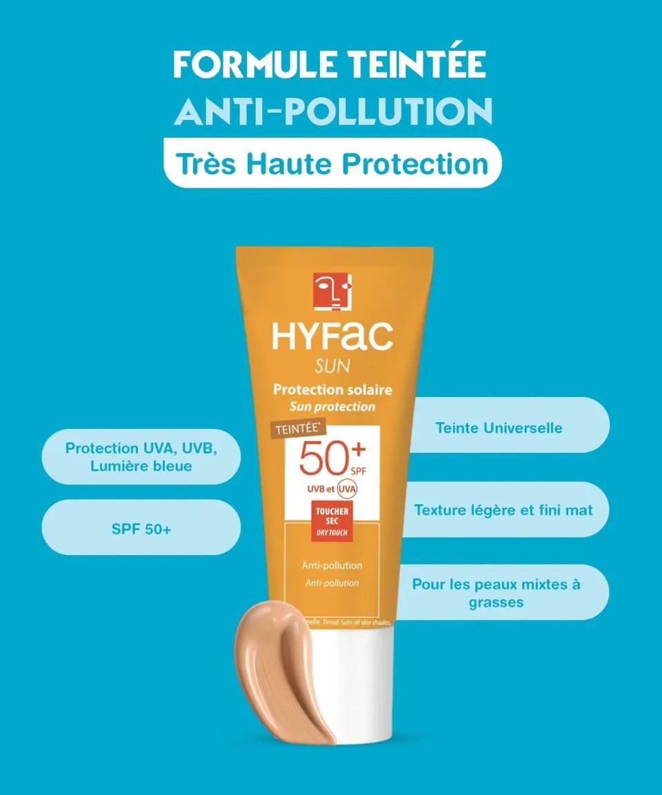 HYFAC SUN PROTECTION SOLAIRE TEINTEE SPF50 40ML