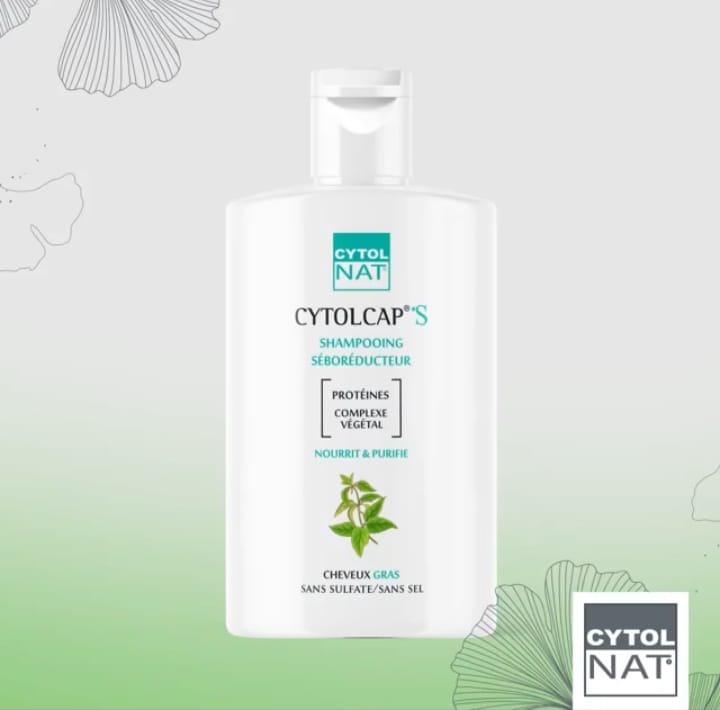  CYTOLNAT CYTOLCAP S SHAMPOOING SEBOREDUCTEUR CHEVEUX GRAS 200ML