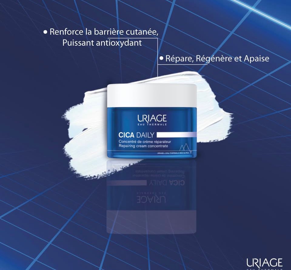 URIAGE CICA DAILY CONCENTRE DE CREME REPARATEUR 50ML