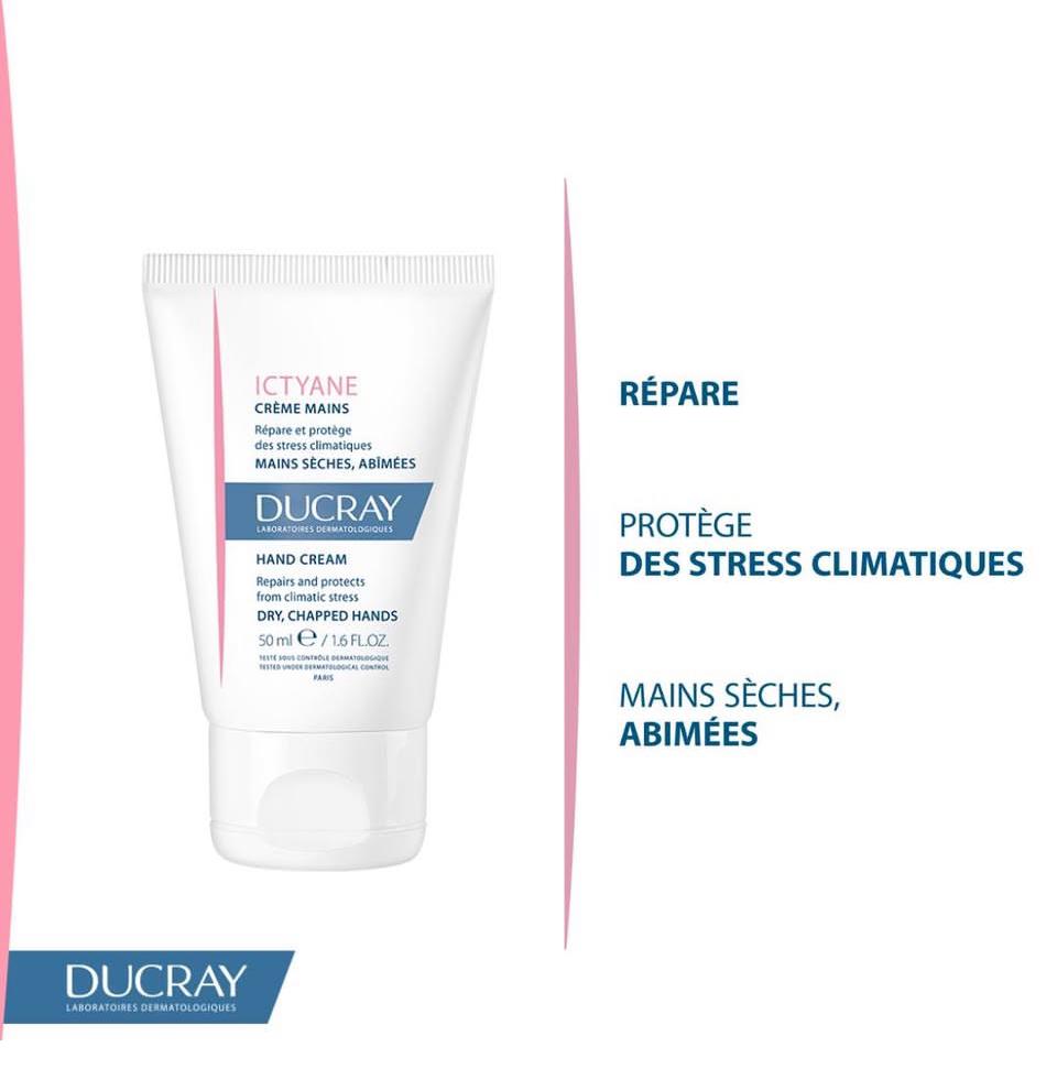 DUCRAY ICTYANE CREME MAINS 50ML 