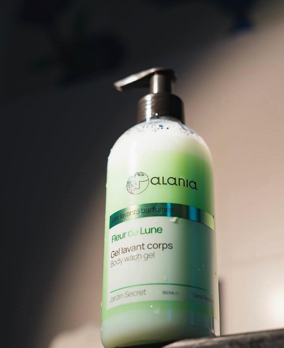 ALANIA GEL LAVANT CORPS FLEUR DE LUNE 350ML,alania