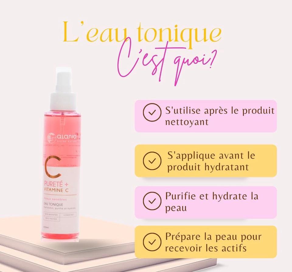 ALANIA Purete + Vitamine C Eau Tonique 150ml,