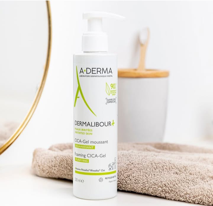 A-DERMA DERMALIBOUR+ CICA GEL MOUSSANT 200ML