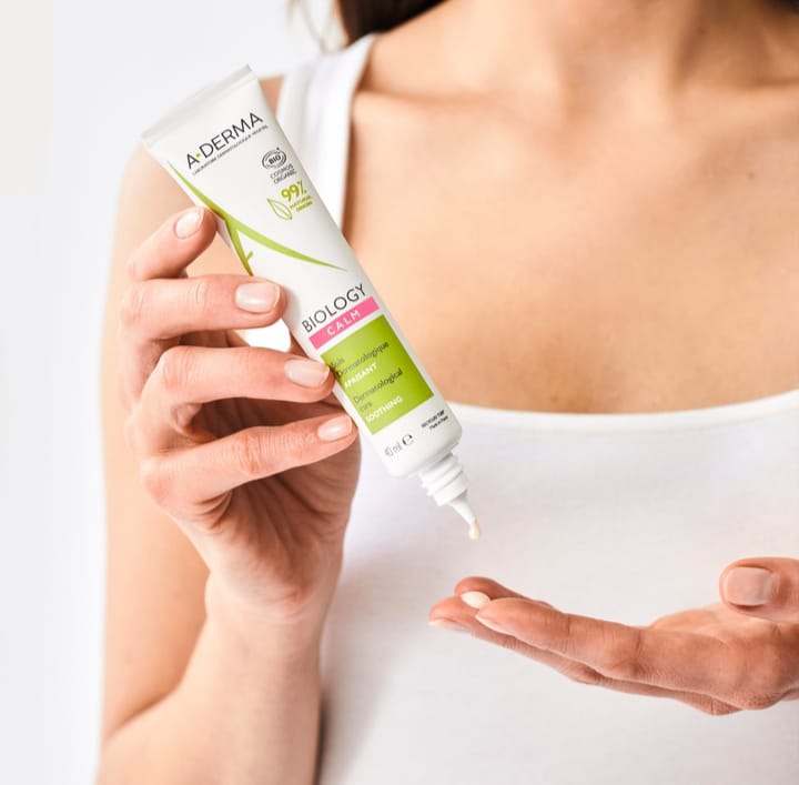 A-DERMA BIOLOGY CALM SOIN APAISANT PEAUX REACTIVES 40ML