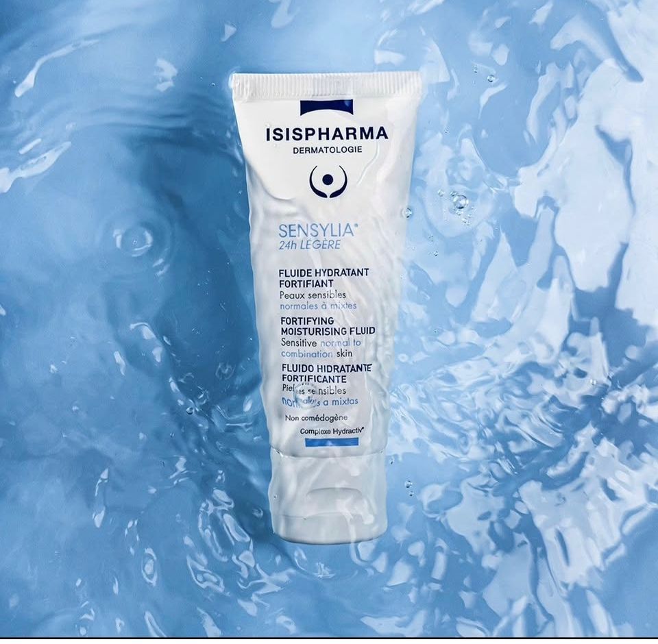 ISISPHARMA SENSYLIA FLUIDE HYDRATANT FORTIFIANT 24H LEGERE PEAUX NORMALES A MIXTES 40ML