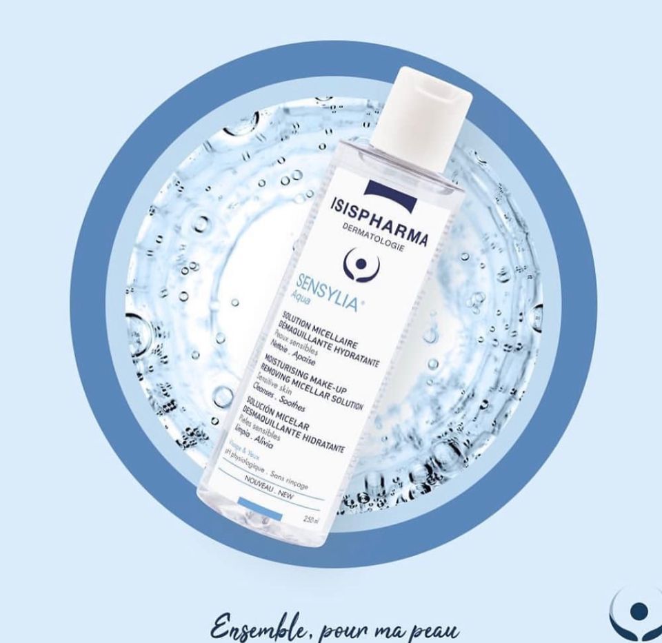 ISISPHARMA SOLUTION MICELLAIRE SENSYLIA AQUA PEAUX SENSIBLES 250ML