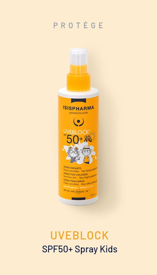 ISISPHARMA UVEBLOCK SPRAY SOLAIRE TRES HAUTE PROTECTION SPF50