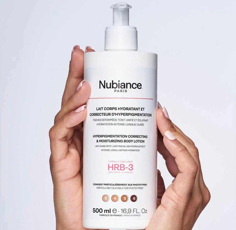 NUBIANCE LAIT CORPS HYDRATANT CORRECTEUR D'HYPERPIGMENTATION 500ML 