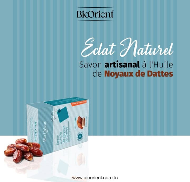 BIO ORIENT SAVON A L'HUILE DE NOYAUX DE DATTES 