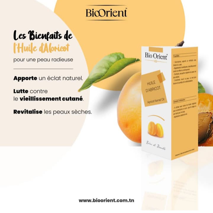 BIO ORIENT HUILE D'ABRICOT 10ML