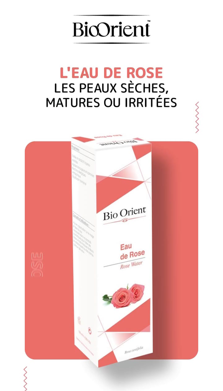 BIO ORIENT EAU DE ROSE 150ML 