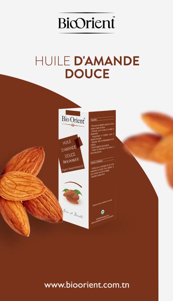 BIO ORIENT HUILE AMANDE DOUCE 90ML