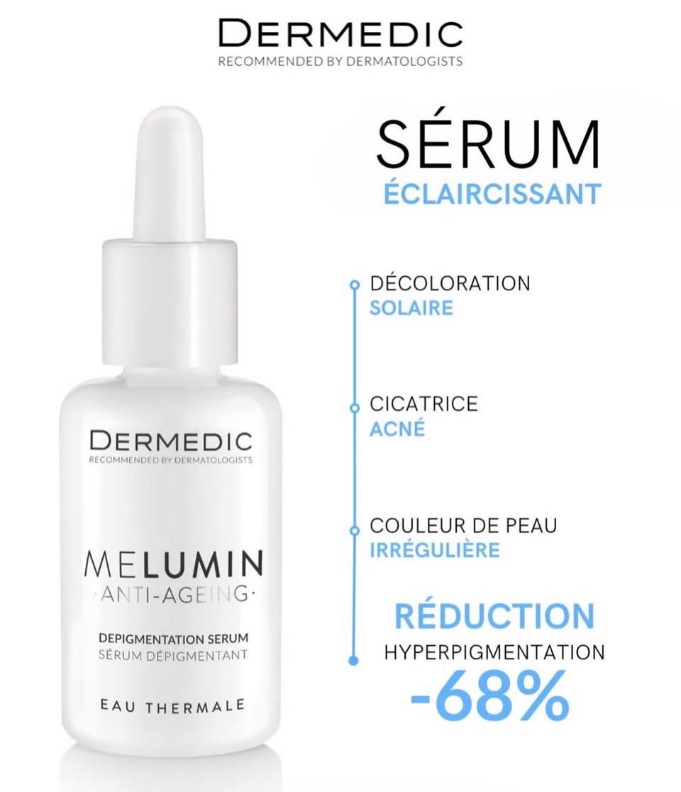 DERMEDIC MELUMIN SERUM DEPIGMENTANT ANTI AGE 30ML