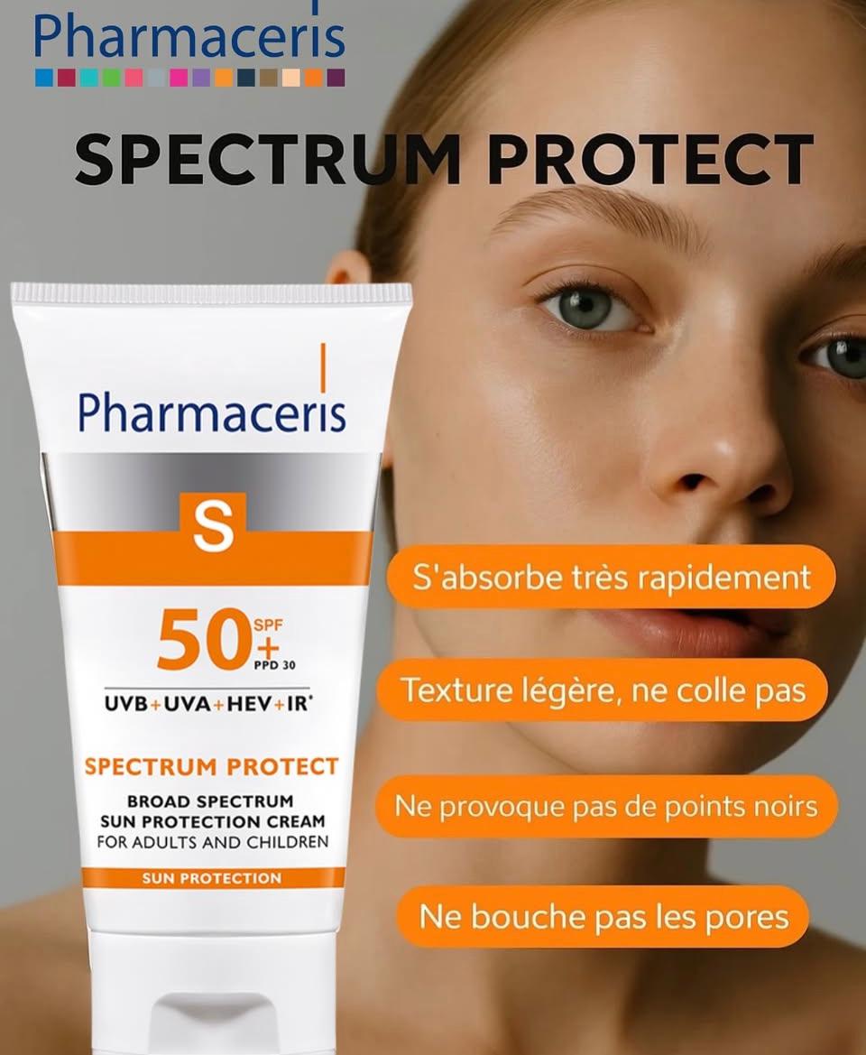 PHARMACERIS S SPECTRUM-PROTECT CREME HAUTE PROTECTION SPF50+ 50ML