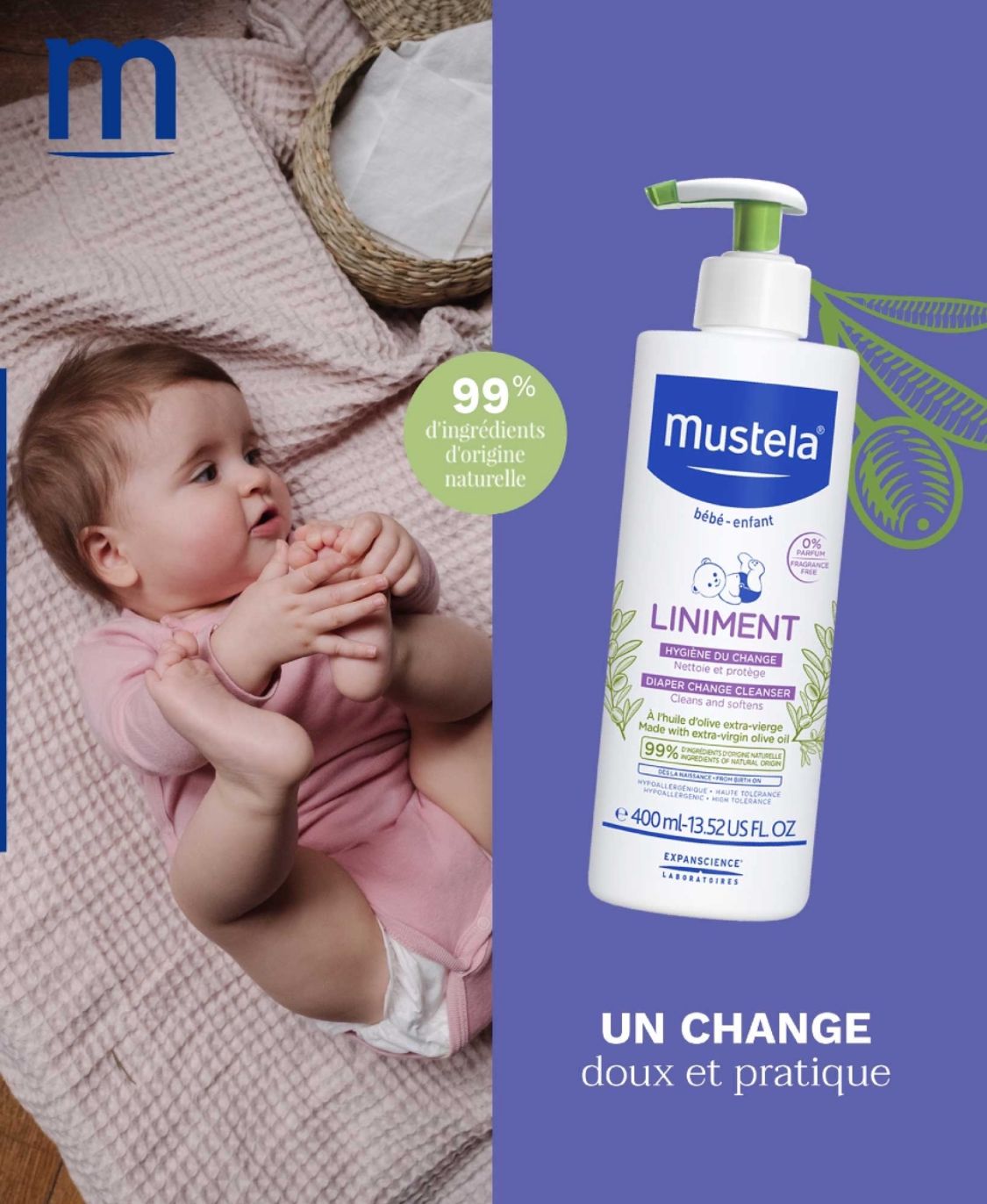 MUSTELA LINIMENT DERMO PROTECTEUR 400ML