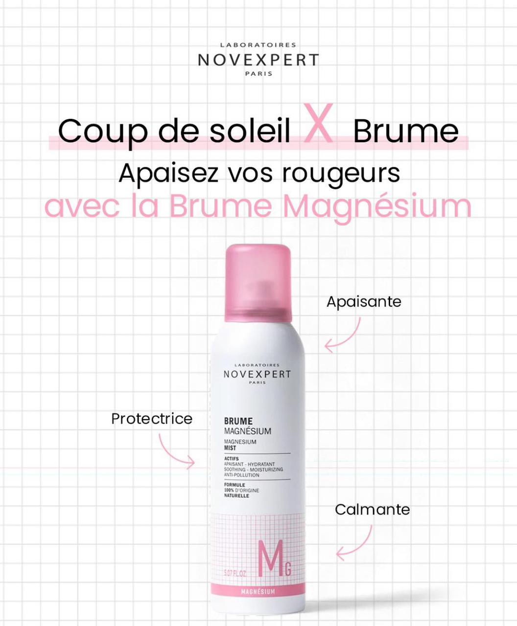 NOVEXPERT SPRAY BRUME MAGNESIUM 150ML