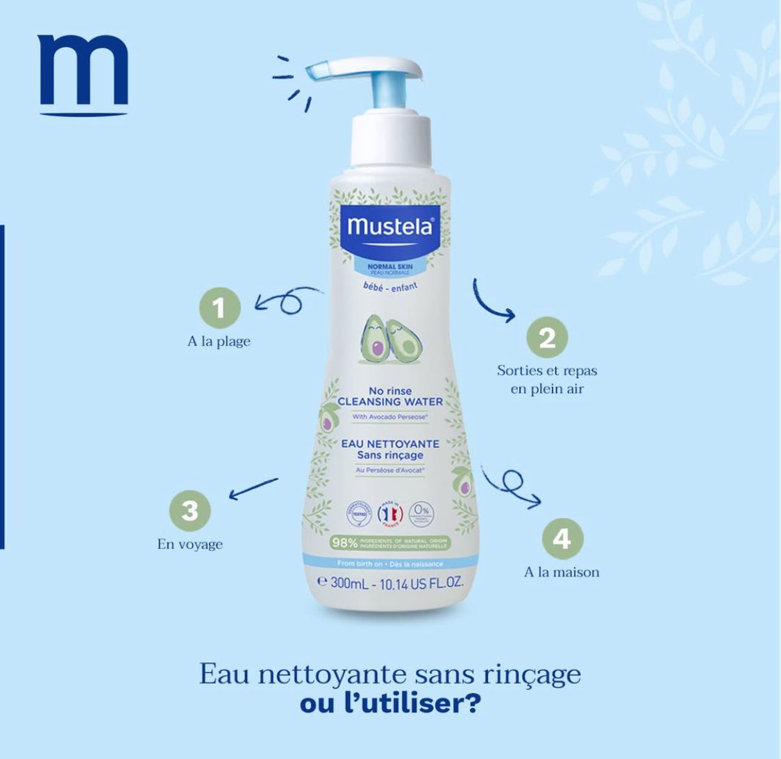 MUSTELA LAIT DE TOILETTE 200ML 