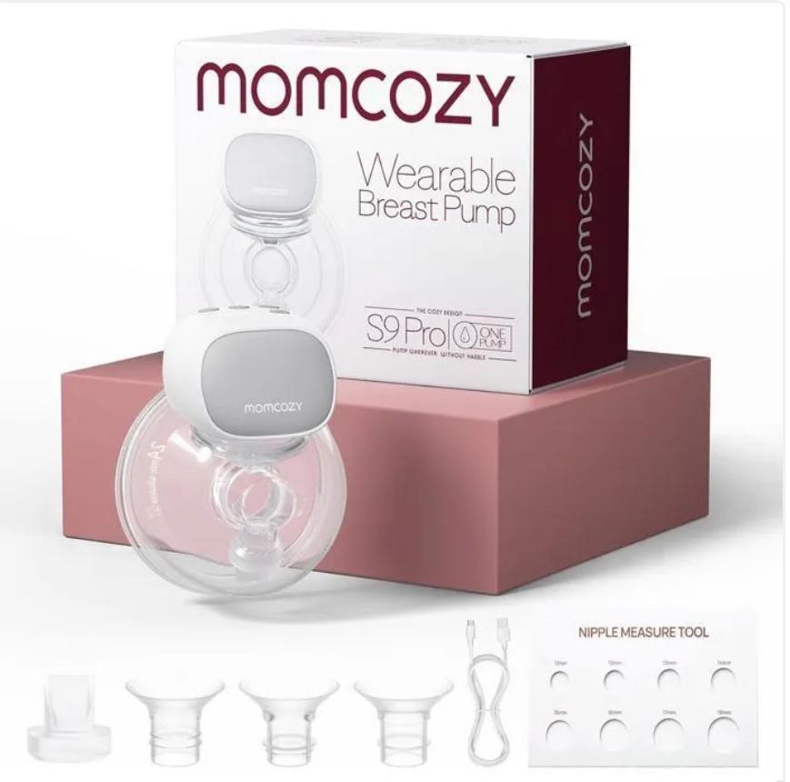 Momcozy S9 Pro - Tire-lait Électrique Portable avec 4 Tailles 