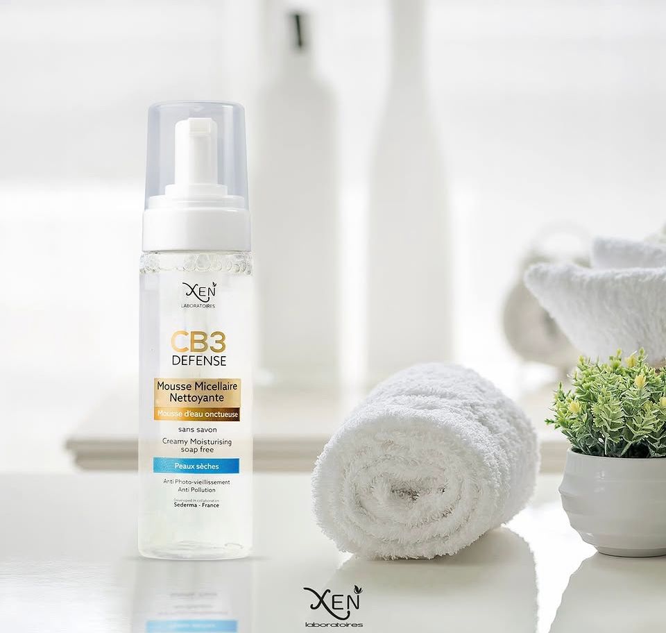 XEN CB3 DEFENSE MOUSSE MICELLAIRE NETTOYANTE PEAUX NORMALES A SECHES 200ml