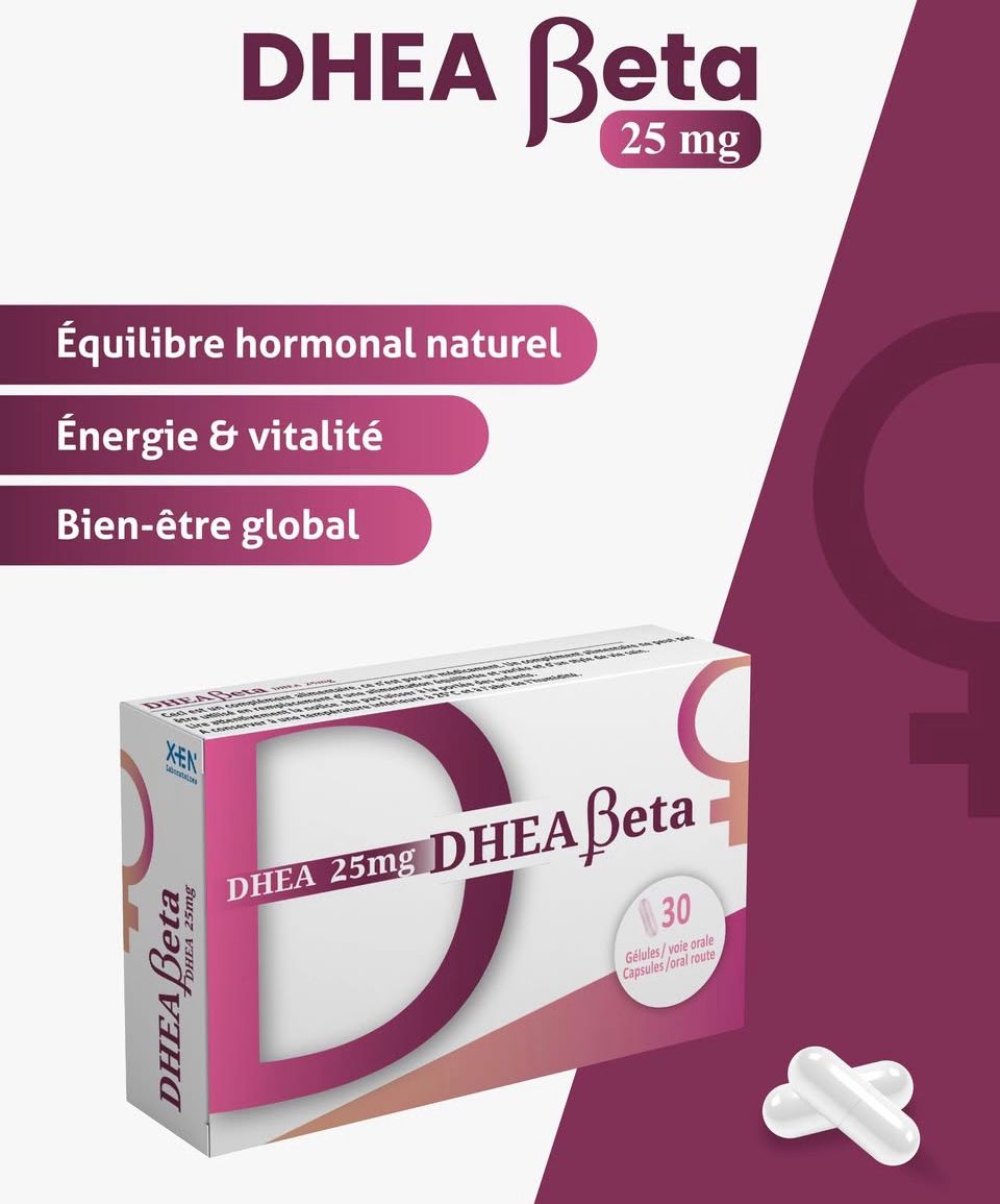 XEN DHEA BETA 25MG 30 GELULES 