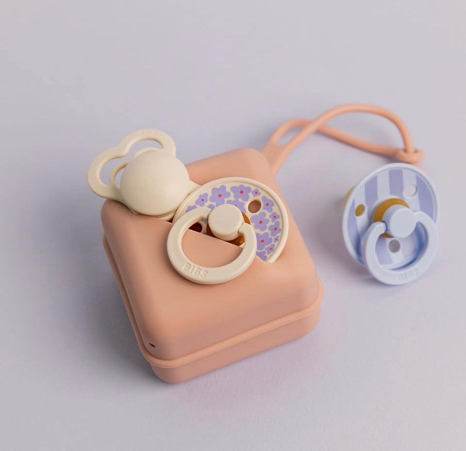 BIBS PACIFIER BOX A TETINES BLUSH
