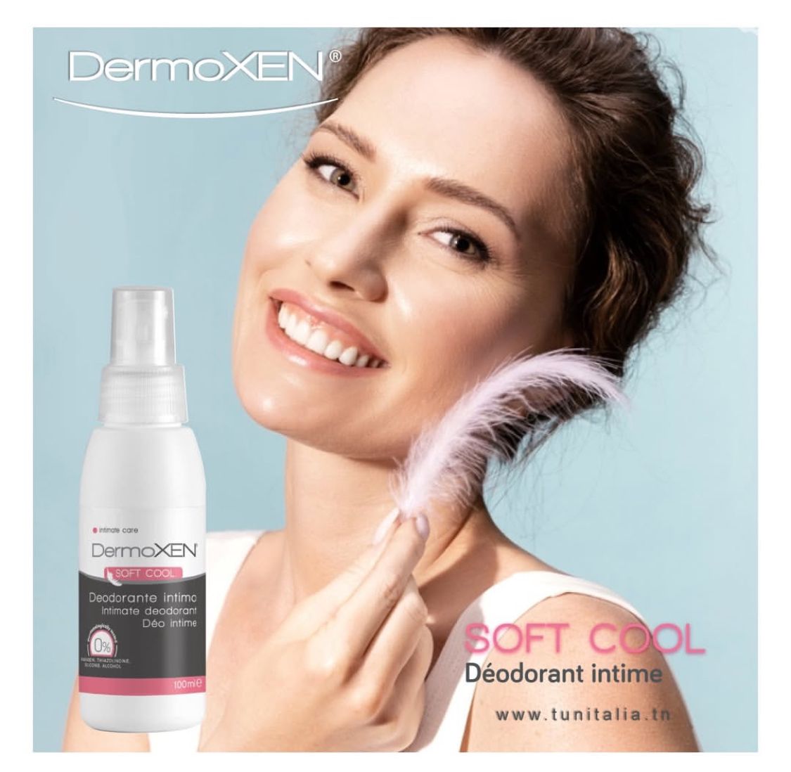 DERMOXEN deodorant intime soft cool 100 ml