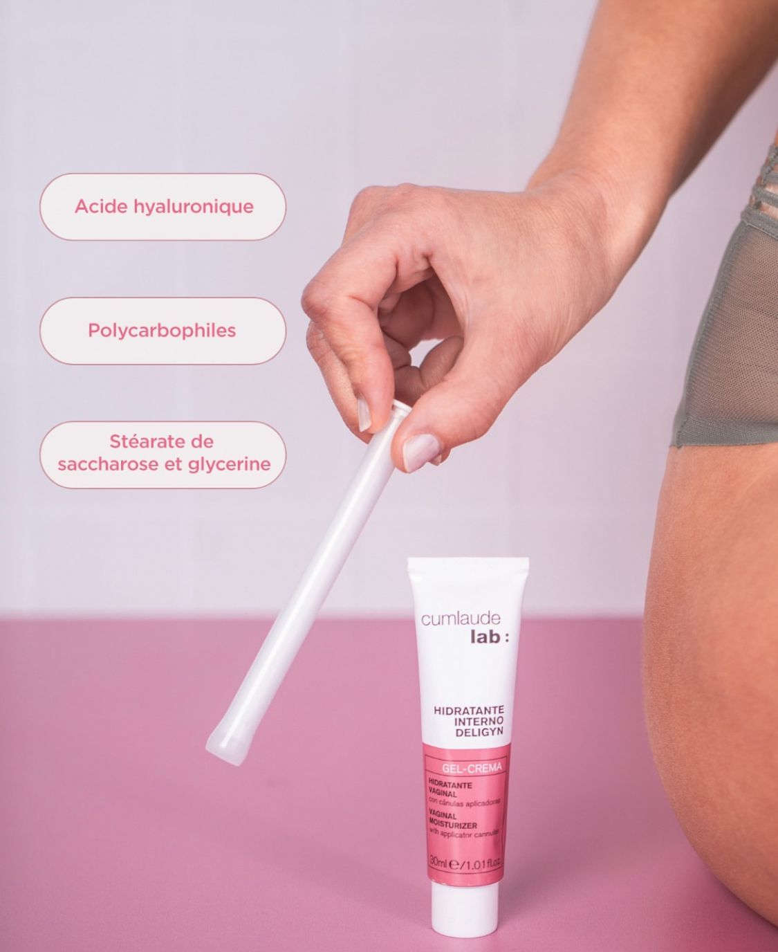 CUMLAUDE LAB GEL CREME HYDRATANT VAGINAL INTERNE DELIGYN 30ML