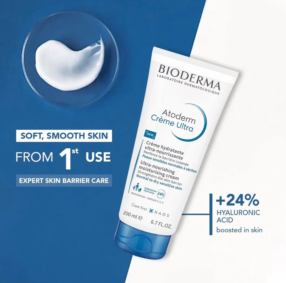BIODERMA ATODERM CREME HYDRATANTE ULTRA NOURRISSANTE 200ML