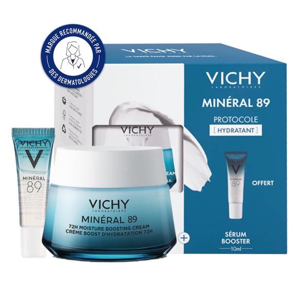 VICHY MINERAL 89 SORBET MAT HYDRATATION 72H 50ML+MINERAL BOOSTER 89 SERUM 10ML (OFFERT) VICHY